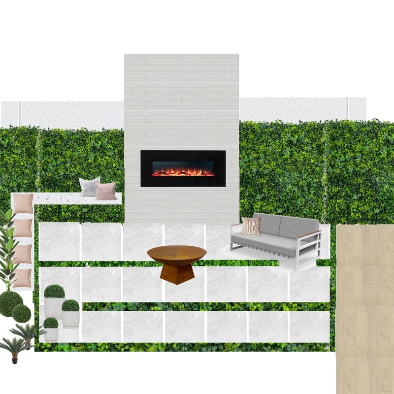 Outdoor Firepit Area Mood Board by Olde meets new on Style Sourcebook