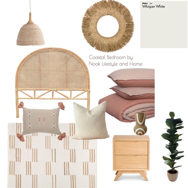 Coastal Bedroom Mood Board by Nook Lifestyle and Home on Style Sourcebook