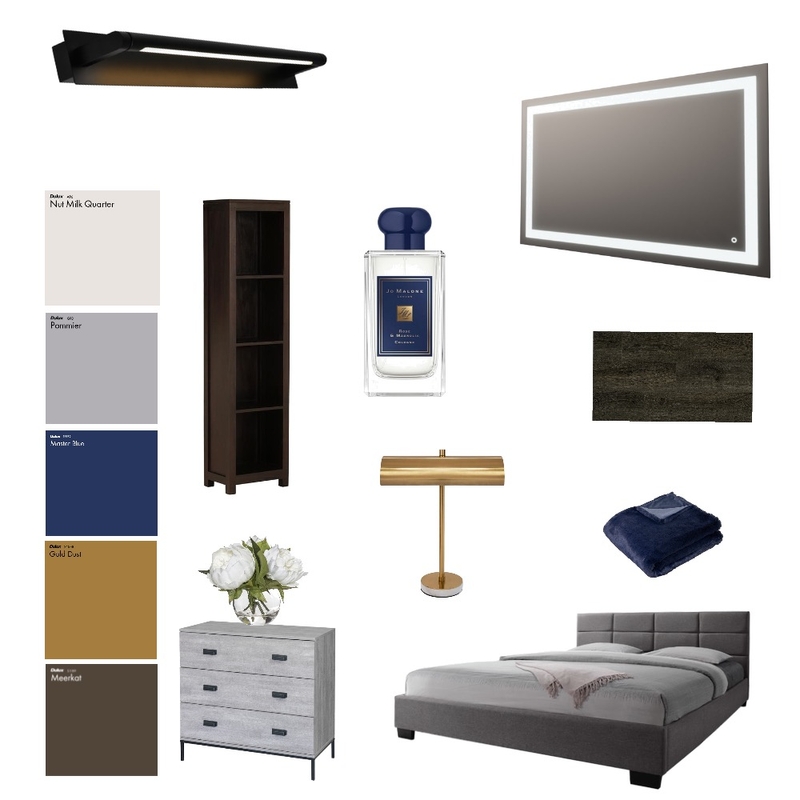 Bedroom Mood Board by Clarachoi4140 on Style Sourcebook