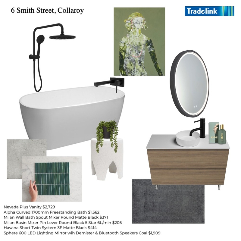 Ensuite Bathroom #1 Mood Board by Style Sourcebook on Style Sourcebook