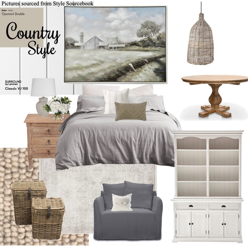 Country Mood Board by Sarah Harrington-Smith on Style Sourcebook