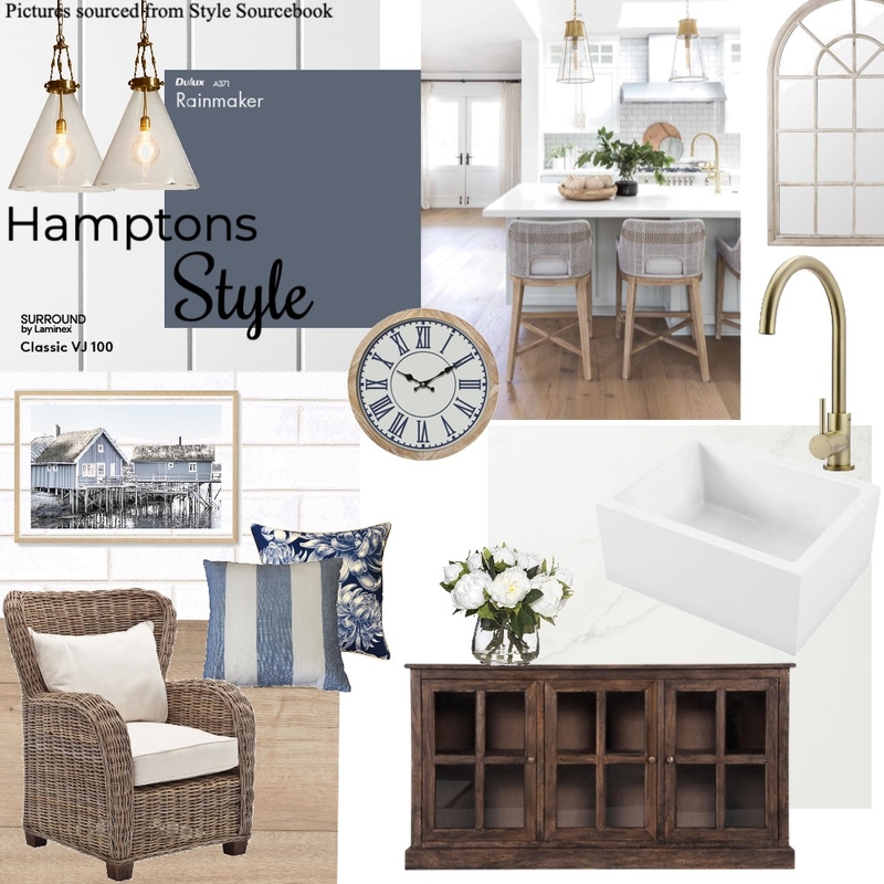 hamptons Mood Board by Sarah Harrington-Smith on Style Sourcebook