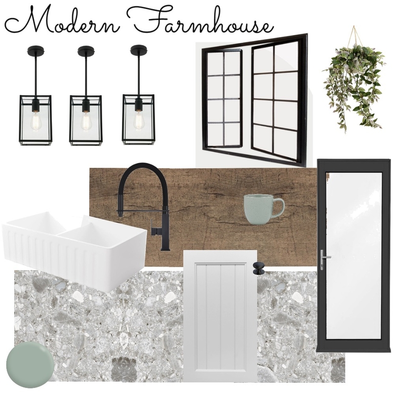 Modern Farmhouse Kitchen Mood Board by Kohesive on Style Sourcebook