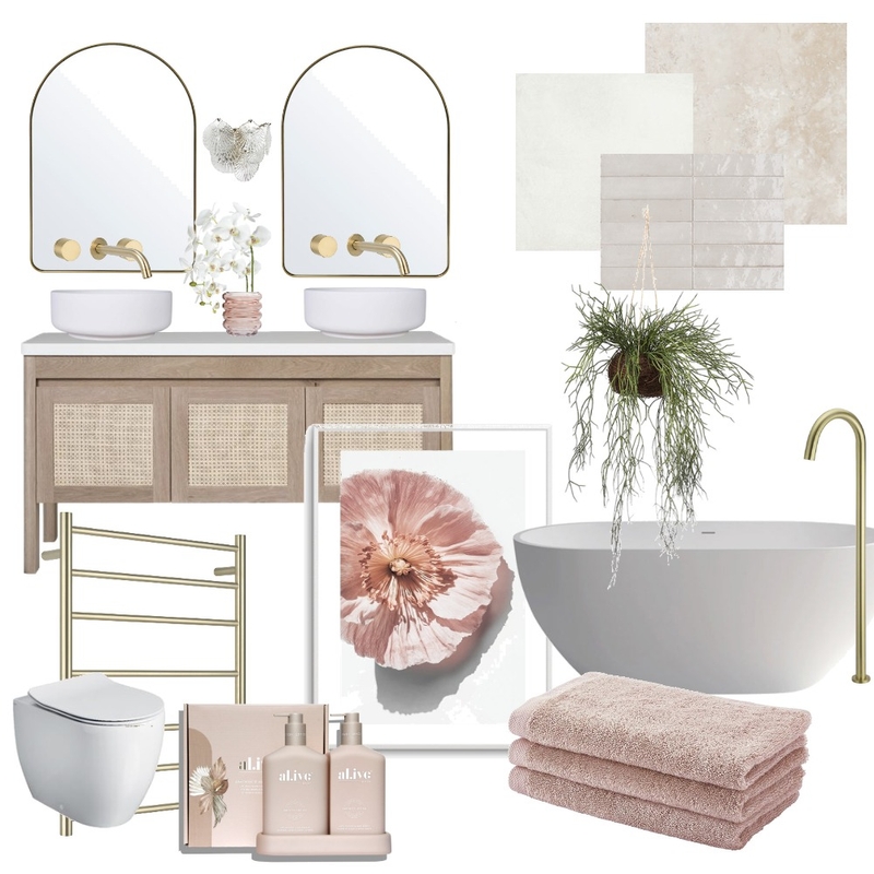 Ensuite Mood Board by SammyL on Style Sourcebook