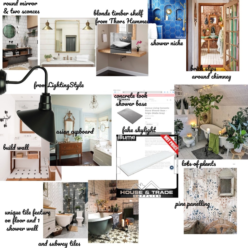 Ensuite Mood Board by Katensally on Style Sourcebook