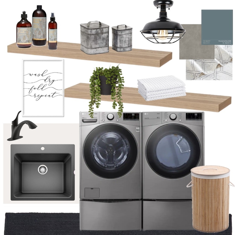 Laundry Mood Board by Connect & Create Design on Style Sourcebook