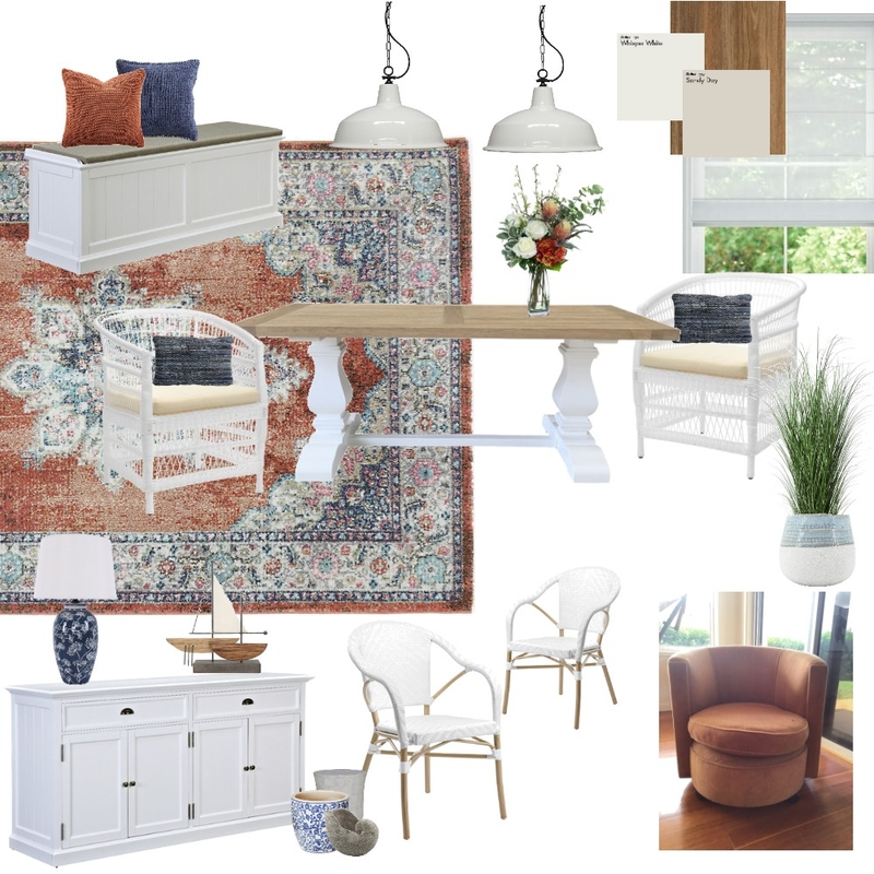 Pam's Coastal Calm Dining layout Mood Board by Lucey Lane Interiors on Style Sourcebook