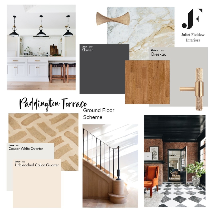 Paddington Terrace Ground Floor scheme Mood Board by Juliet Fieldew Interiors on Style Sourcebook