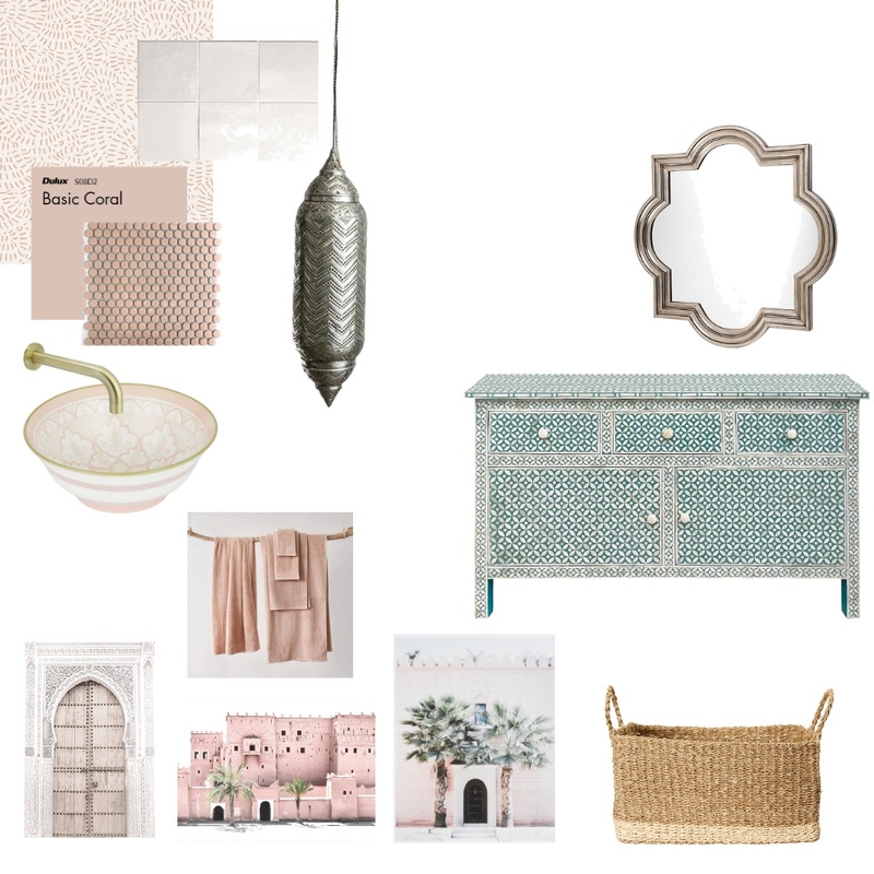 Moroccan Sunset Bathroom Mood Board by sambam1205 on Style Sourcebook