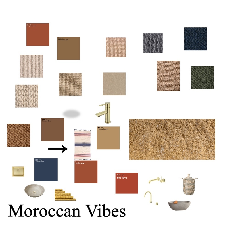 Moroccan Vibes Mood Board by Salwa Benmaarouf on Style Sourcebook