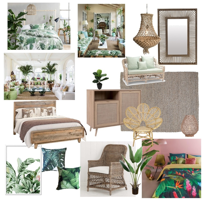 Tropical Mood Board Mood Board by emilybover on Style Sourcebook