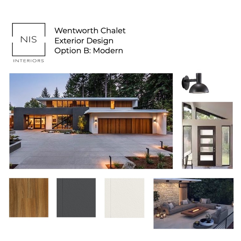 Wentworth New build - Exterior B Mood Board by Nis Interiors on Style Sourcebook