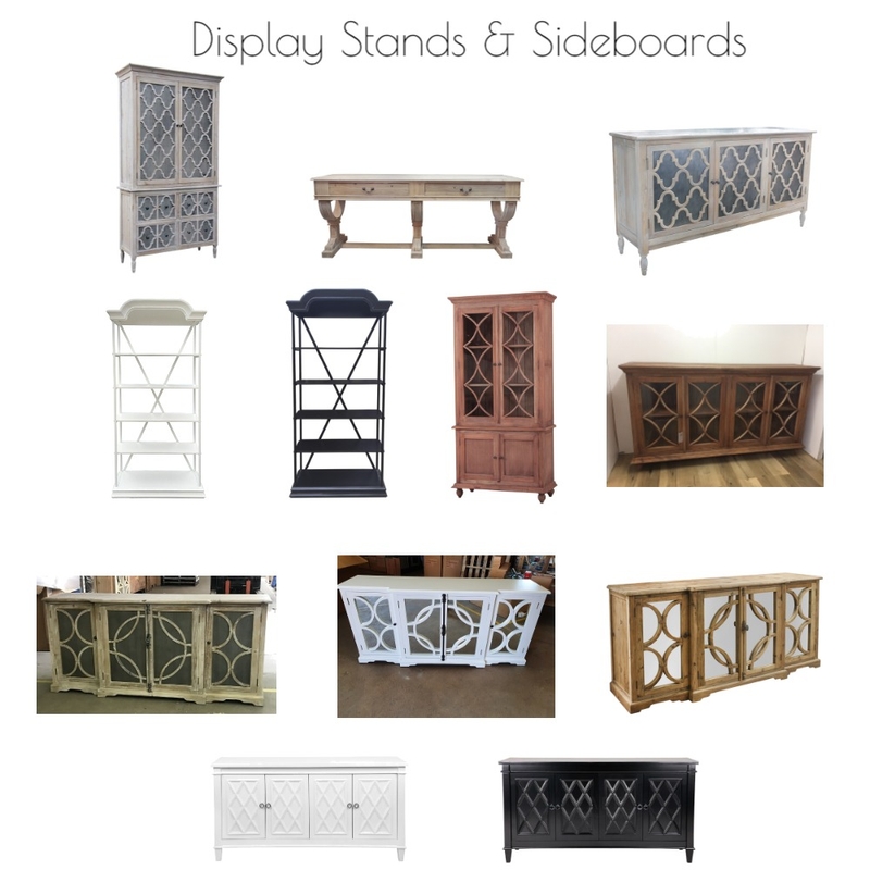 Display stands & sideboards Mood Board by christina_helene designs on Style Sourcebook