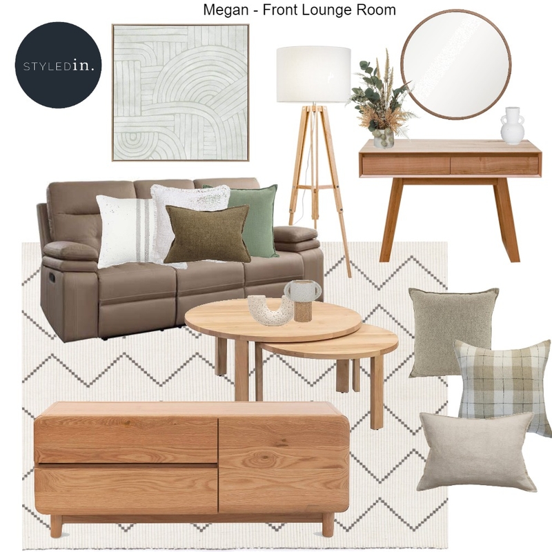 Megan - Front Room 3 Mood Board by Harluxe Interiors on Style Sourcebook