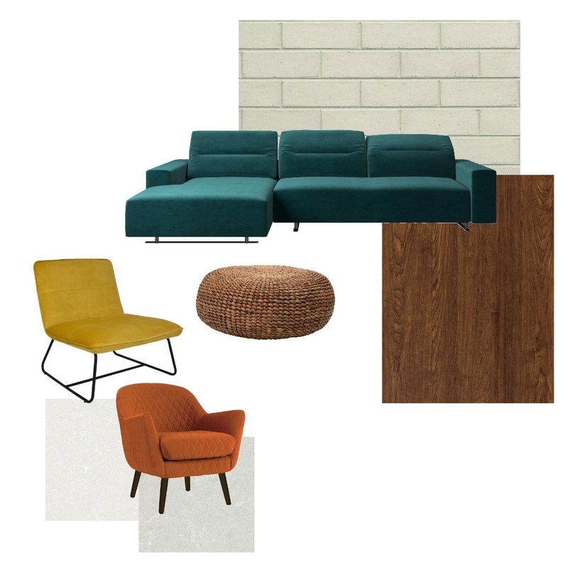 Mid-century Modern Mood Board by kier.design on Style Sourcebook