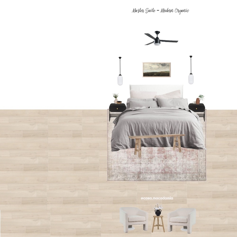 Master Suite - Modern Organic (Adala - Perry - Boucle Chair) Mood Board by Casa Macadamia on Style Sourcebook