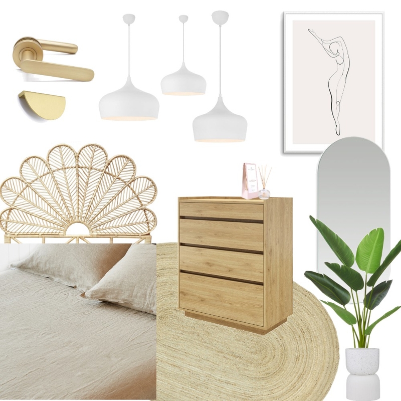 Soft Hue Bedroom Mood Board by The Blue Space on Style Sourcebook