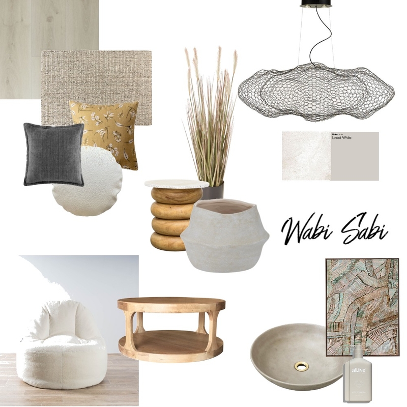 Wabi Sabi Mood Board by Lau on Style Sourcebook