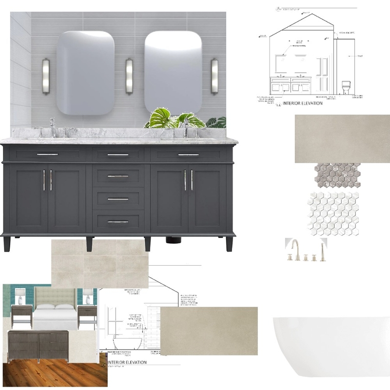 Fleming Master Bath Mood Board by A_Osborn on Style Sourcebook