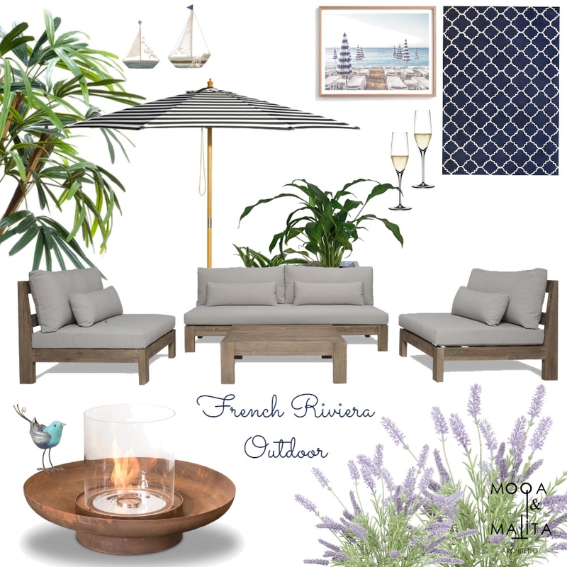 French Riviera Outdoor Mood Board by Alessia Malara on Style Sourcebook