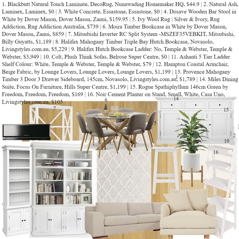 Living Room Mood Board by Steph Mantz on Style Sourcebook