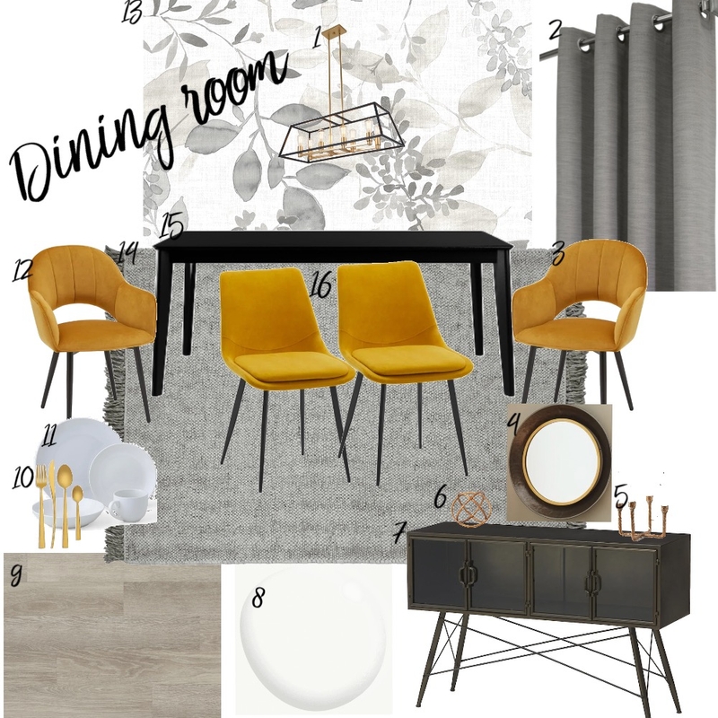 dining room Mood Board by mena obaidi on Style Sourcebook