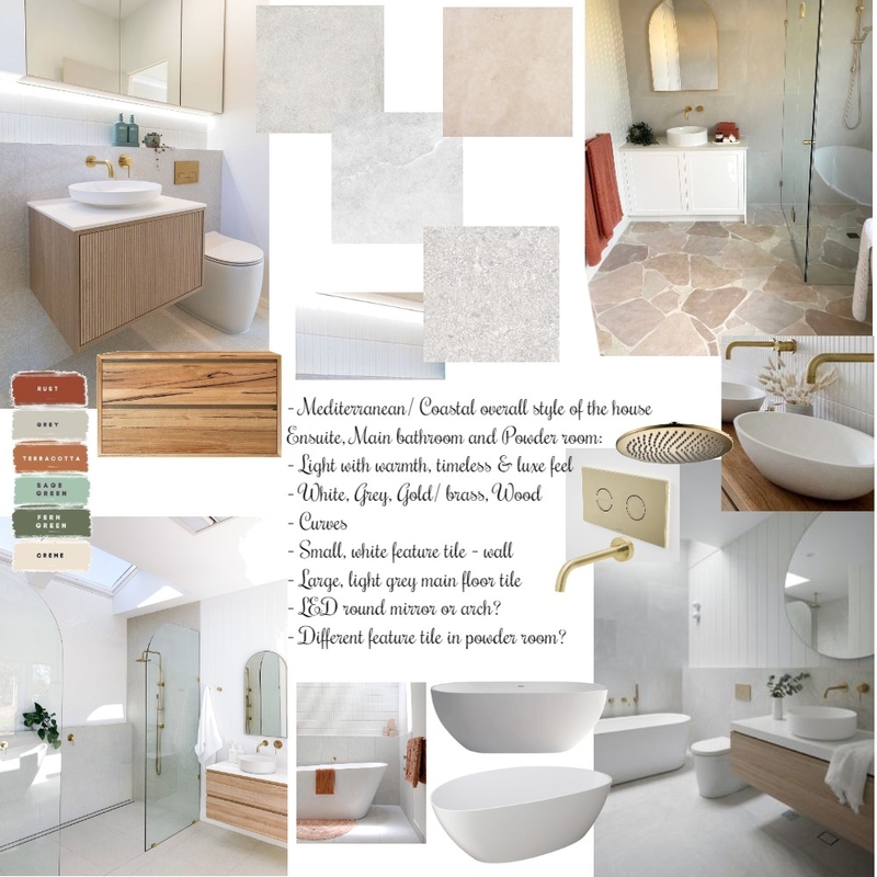 A + L Ensuite, Bath, Powder Mood Board by alarnalawrence on Style Sourcebook