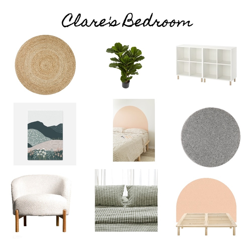 Clare's Room Mood Board by Jennifer Alger Britton on Style Sourcebook