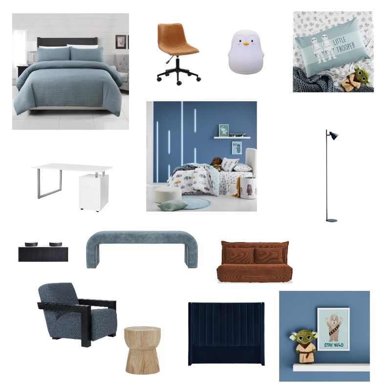 Riley's Dream Bedroom Mood Board by Laura Goodwin Creative on Style Sourcebook