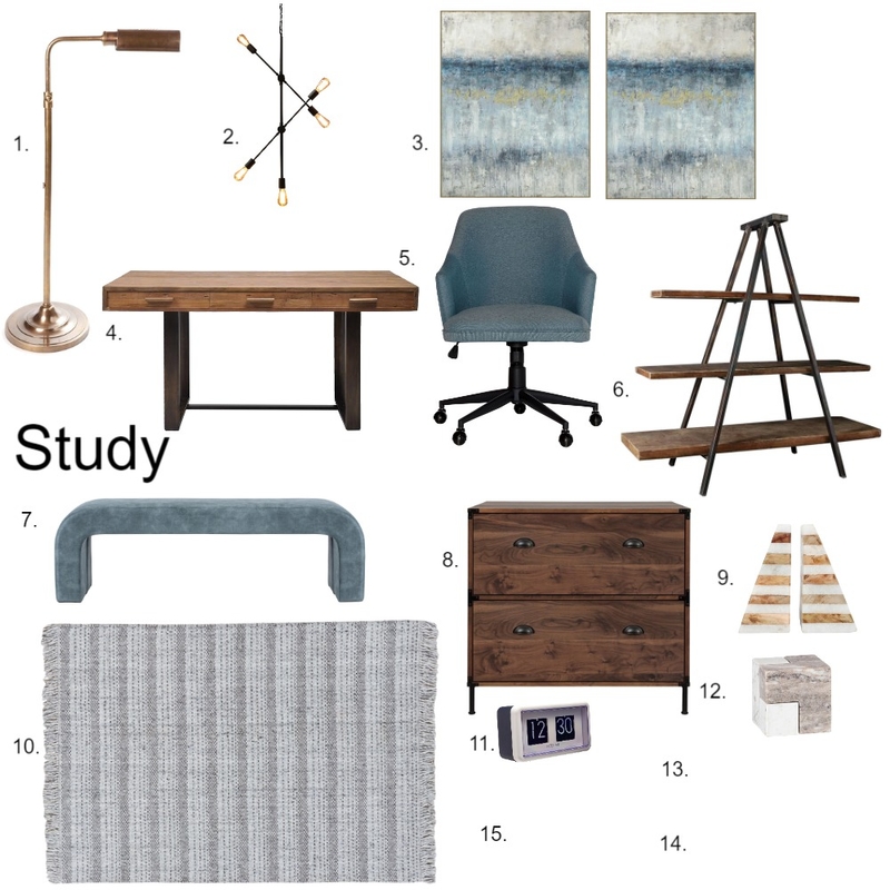 Study finishes Mood Board by trishd-esigns on Style Sourcebook