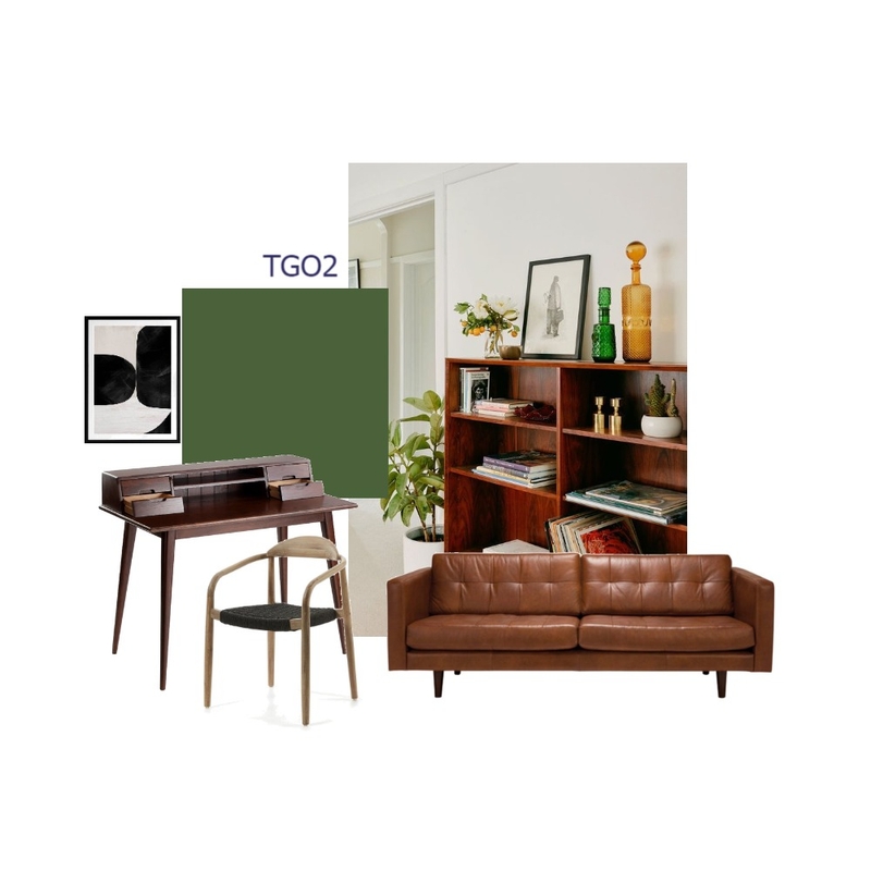 Mid Century Office Mood Board by Sophie Lock on Style Sourcebook