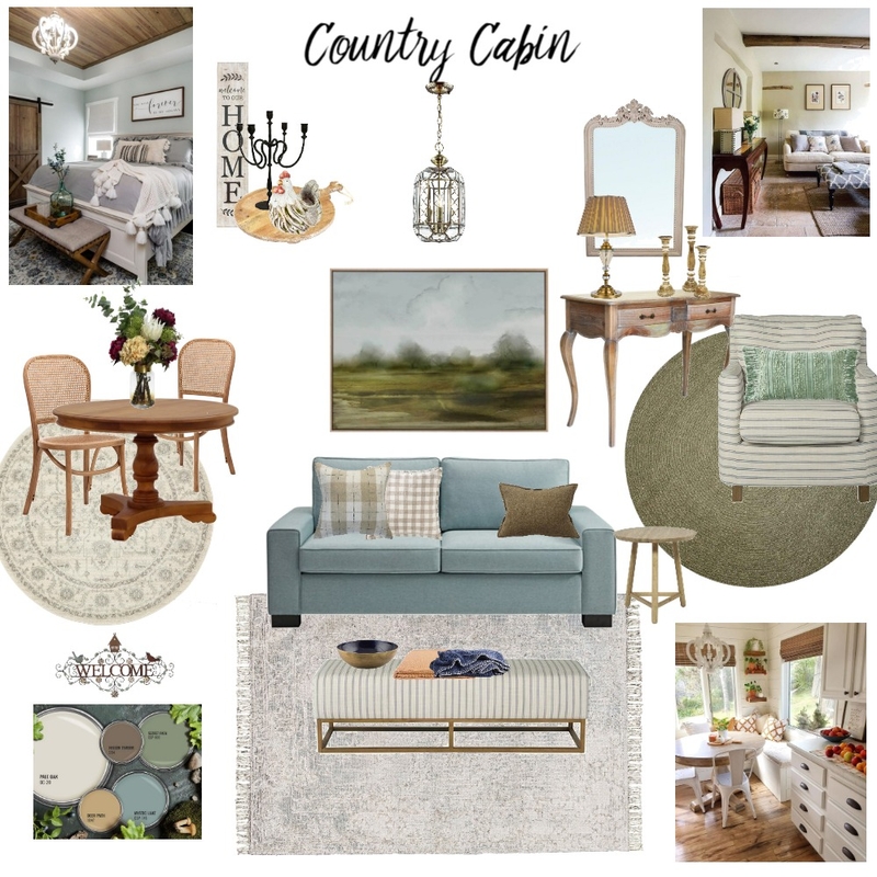Country Cabin Mood Board by Lucey Lane Interiors on Style Sourcebook