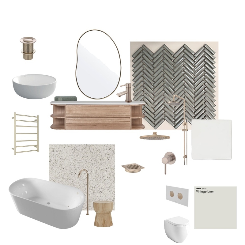 Sage bathroom Mood Board by abbycreevey on Style Sourcebook