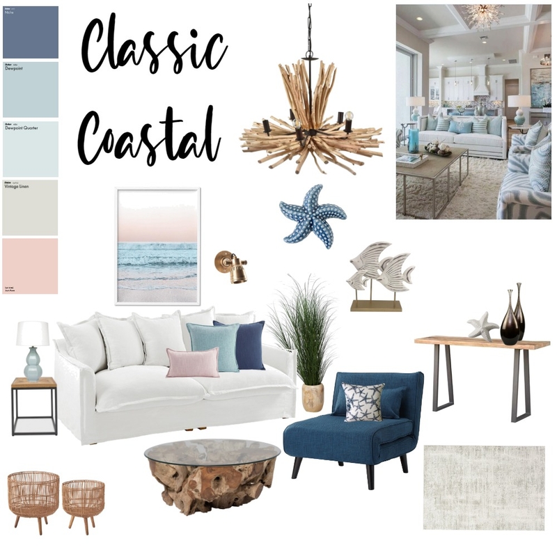 Classic Coastal Mood Board by jessicalyn831 on Style Sourcebook