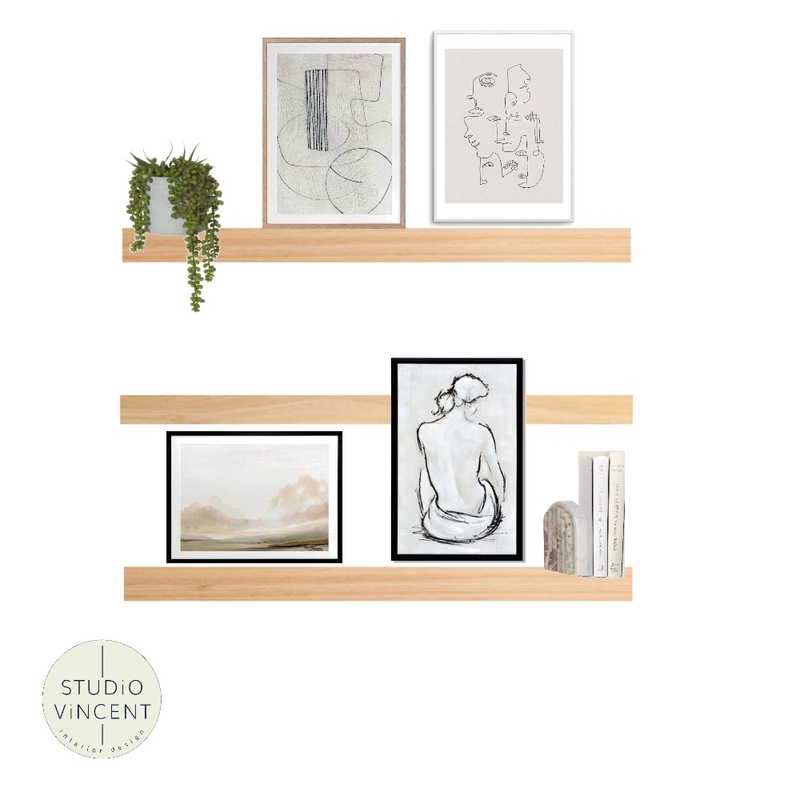 Styling Shelves Mood Board by Studio Vincent on Style Sourcebook