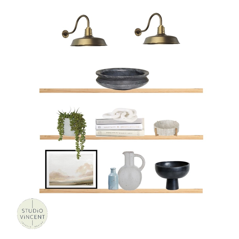Shelf Styling 2 Mood Board by Studio Vincent on Style Sourcebook