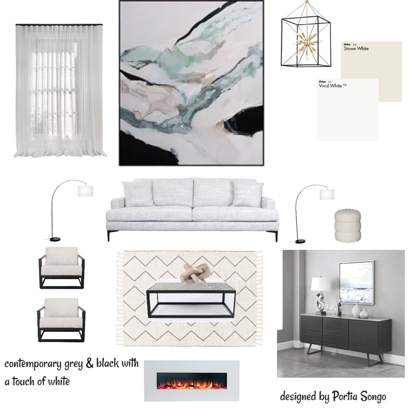 Contemporary mood board Mood Board by songop on Style Sourcebook