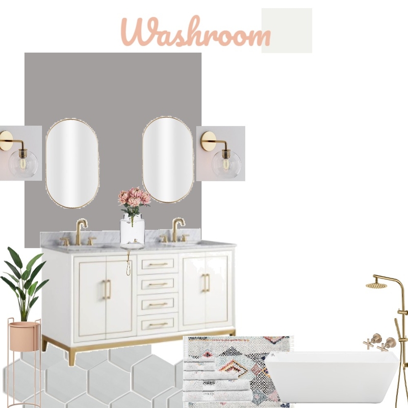 Washroom Mood Board by Yas33 on Style Sourcebook