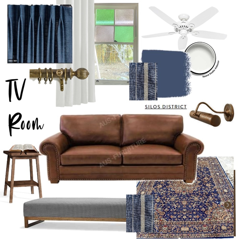 Heartwood Farm- TV room Persian FB Mood Board by BRAVE SPACE interiors on Style Sourcebook