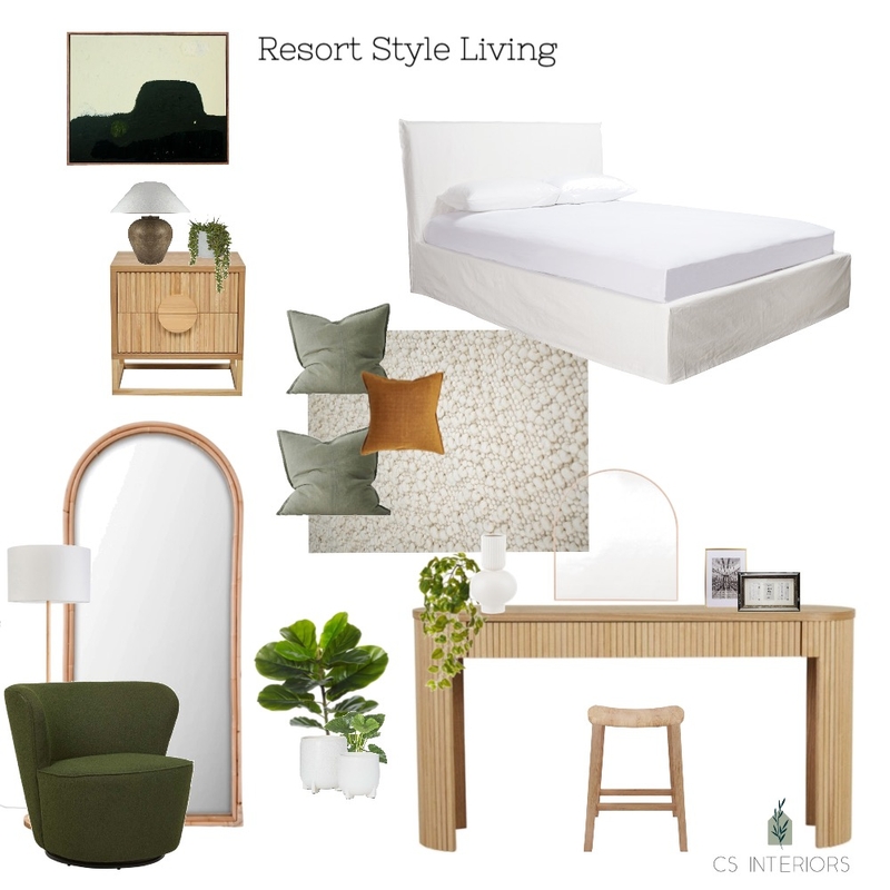 Rachel Jones Bedroom Mood Board by CSInteriors on Style Sourcebook