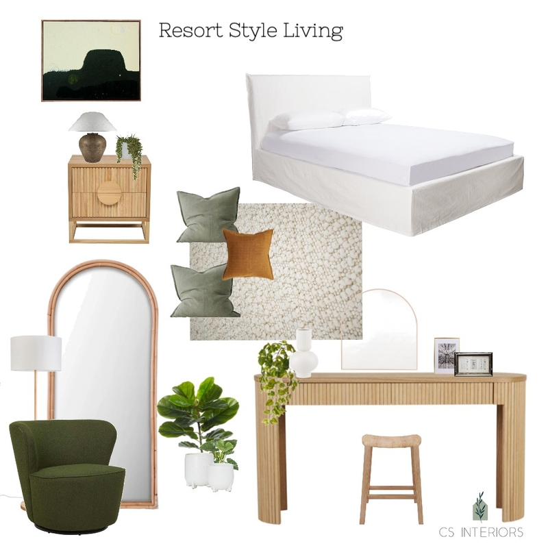 Rachel Jones Bedroom Mood Board by CSInteriors on Style Sourcebook