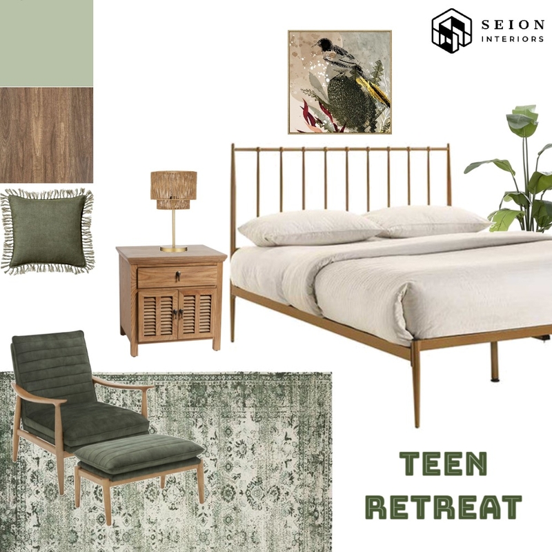 Teen Retreat Bedroom Mood Board by Seion Interiors on Style Sourcebook