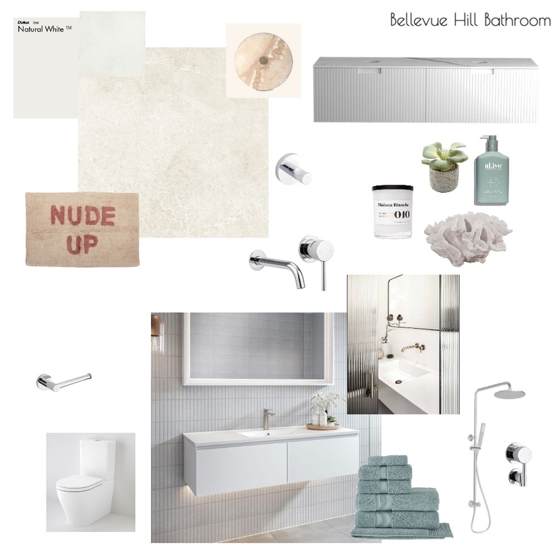 Bellevue Hill Bathroom Mood Board by Jo Aiello on Style Sourcebook