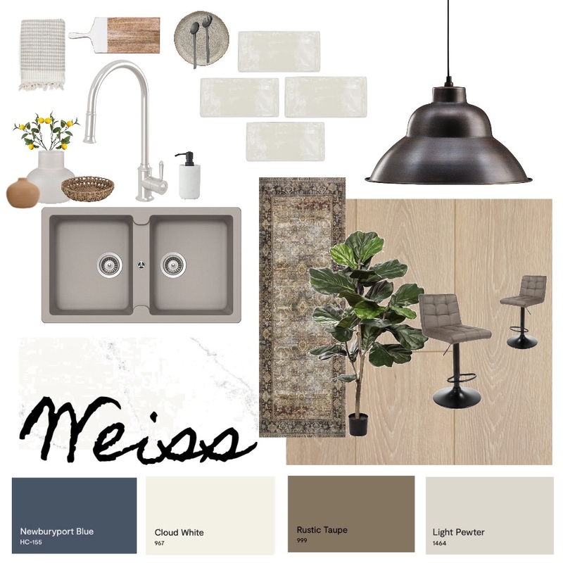 Weiss Kitchen Project Mood Board by Haven Home Styling on Style Sourcebook