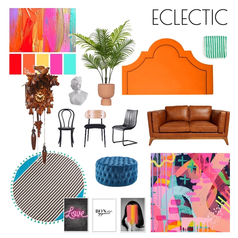 Eclectic Mood Board Mood Board by Alexandra Paul Interiors on Style Sourcebook