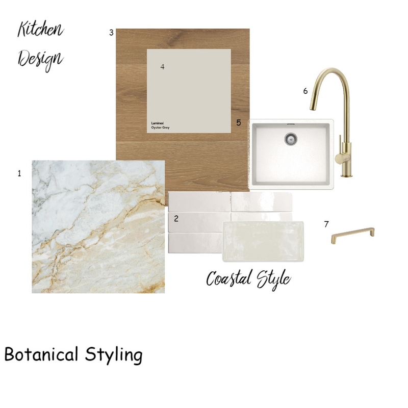 kitchen mood board Mood Board by Botanical Styling & Design on Style Sourcebook