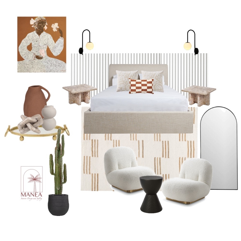 Master Bedroom Mood Board by Manea Interiors on Style Sourcebook