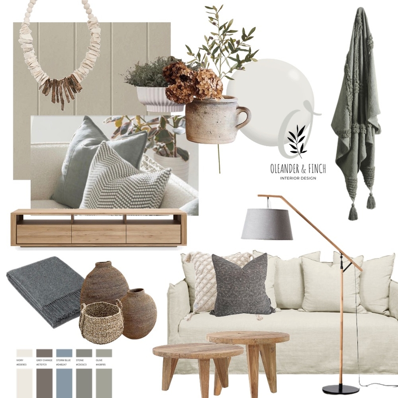 Upstairs Mood Board by Oleander & Finch Interiors on Style Sourcebook