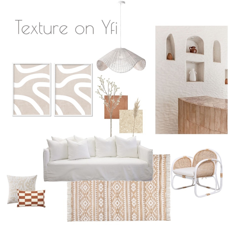 Texture on Yfi Mood Board by Sharna Seymour on Style Sourcebook