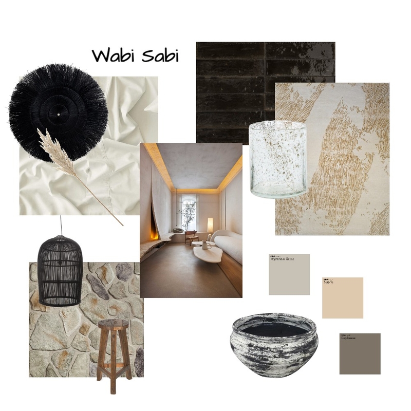 Wabi Sabi Mood Board by MaddiVarley on Style Sourcebook